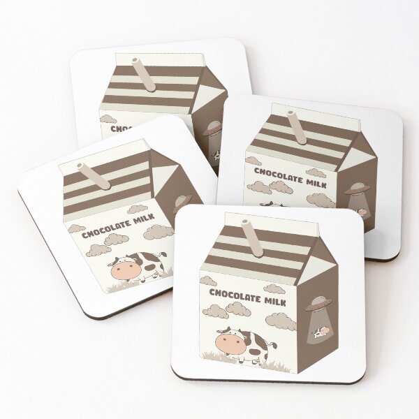 Item preview, chocolate milk carton with cows designed and sold by retrocreations|.