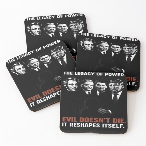Item preview, Evil Doesn't Die It Reshaps itself- Anti Donald Trump  designed and sold by Cat Haven & Rescue .
