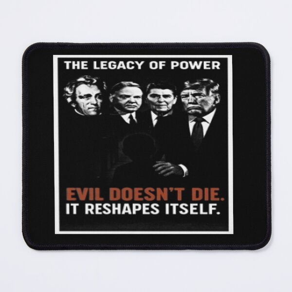 Item preview, Evil Doesn't Die It Reshaps itself- Anti Donald Trump  designed and sold by Cat Haven & Rescue .