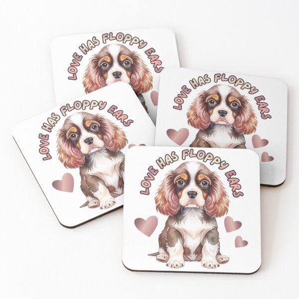 Item preview, Love Has Floppy Ears – Cute Cocker Spaniel Dog Lover Design designed and sold by Silaris Designs.