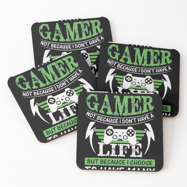Item preview, I'm A Gamer Not Because I Don't Have A Life T-Shirt, Funny Gaming Quote Tee, Gamer Life Shirt, Video Game Lover Gift, Nerdy Gamer Apparel designed and sold by OlyvieArt.