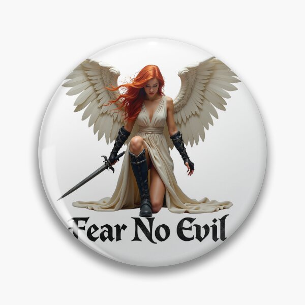 Item preview, Angel Fear No Evil designed and sold by CoverPop.