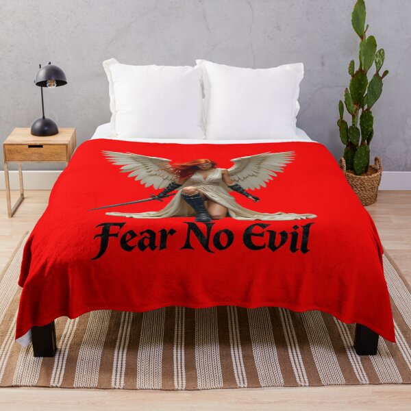 Item preview, Angel Fear No Evil designed and sold by CoverPop.