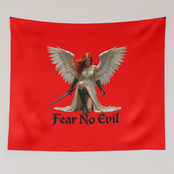 Item preview, Angel Fear No Evil designed and sold by CoverPop.