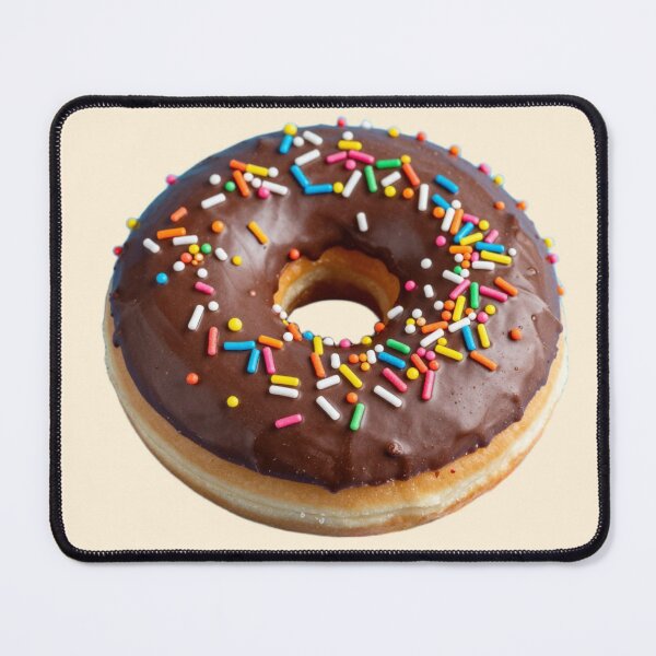 Item preview, Chocolate Doughnut with Sprinkles Sticker designed and sold by Express210.