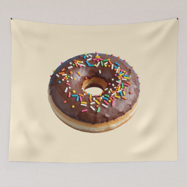 Item preview, Chocolate Doughnut with Sprinkles Sticker designed and sold by Express210.