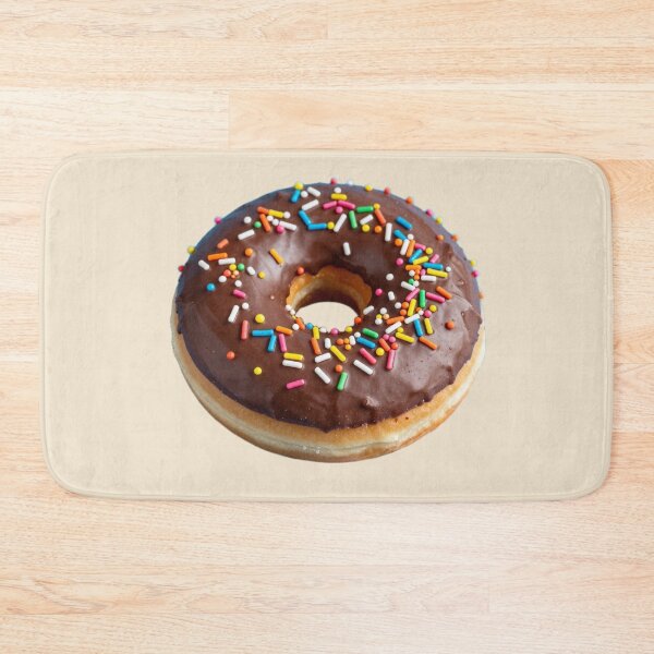 Item preview, Chocolate Doughnut with Sprinkles Sticker designed and sold by Express210.