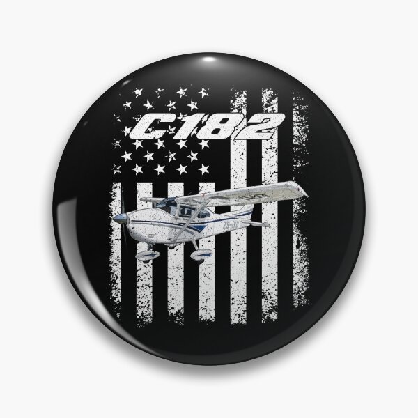 Item preview, C182 Airplane Patriotic Flag Design designed and sold by Emberglowo.