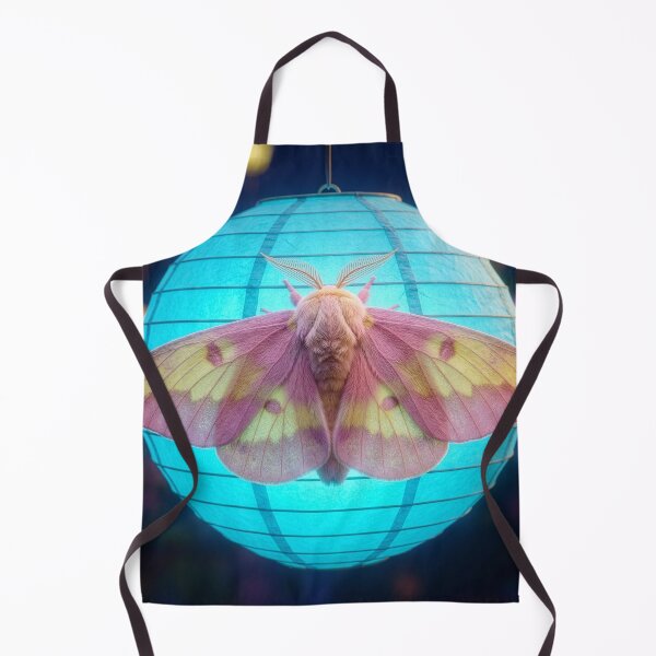 Item preview, Rosy Maple Moth Lights on a Paper Lantern designed and sold by Tridentulus.