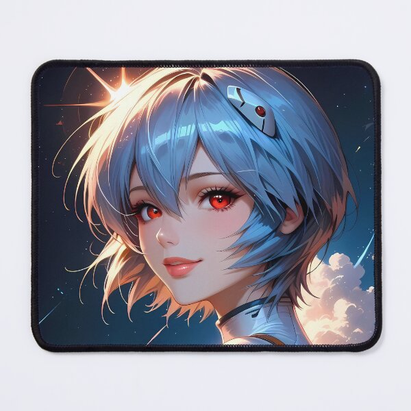 Item preview, Rei Ayanami Neon Genesis Evangelion City Anime Girl Waifu designed and sold by mildaclairmo.