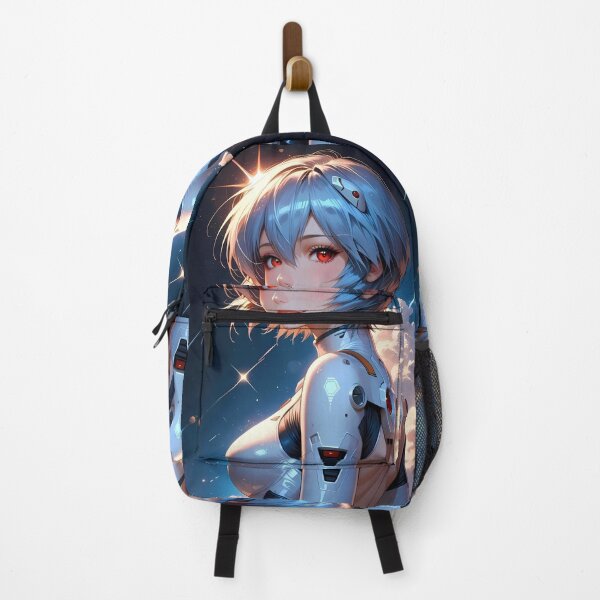 Item preview, Rei Ayanami Neon Genesis Evangelion City Anime Girl Waifu designed and sold by mildaclairmo.