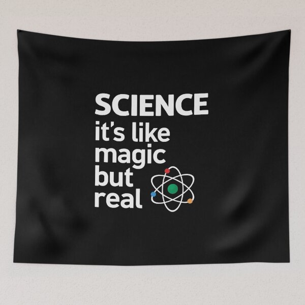 Item preview, science it's like magic but real designed and sold by El Hermano Gym.