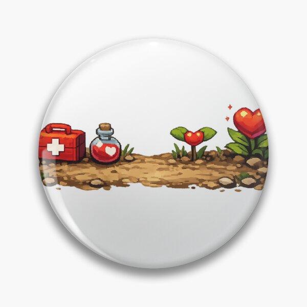 Item preview, Retro Health - Video game health  designed and sold by NextNoob485.