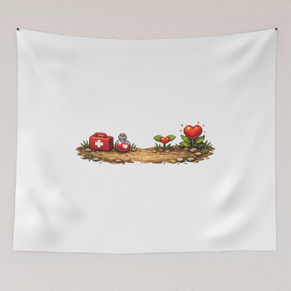 Item preview, Retro Health - Video game health  designed and sold by NextNoob485.
