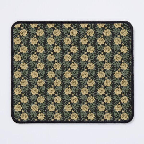 Item preview, Small scale of Dark Vintage Peony Botanical Floral Vine Repeat Pattern designed and sold by DColourMuse.