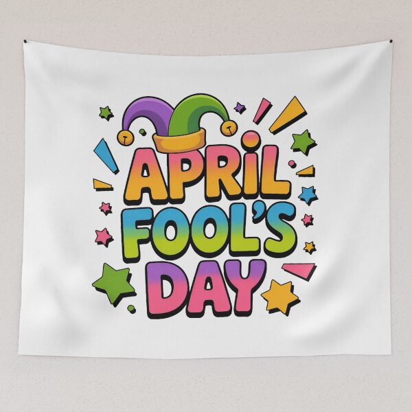 Item preview, April Fool’s Day Funny Colorful Jester Hat designed and sold by QuiteOrbit.
