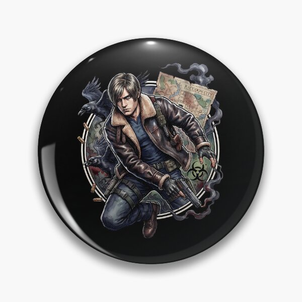 Item preview, Resident Evil 9 Leon Kennedy Dso Operative Full Throttle Grunge designed and sold by JacobVarghese.