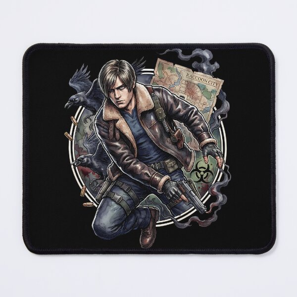 Item preview, Resident Evil 9 Leon Kennedy Dso Operative Full Throttle Grunge designed and sold by JacobVarghese.