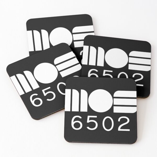 Item preview, Mos 6502 8-Bit Cpu White Logo designed and sold by lumkokololoa.