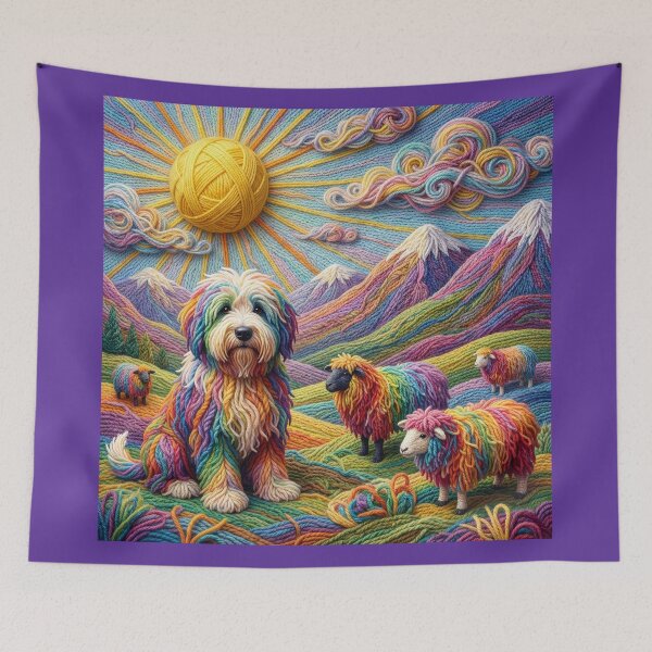 Item preview, Yarn Sheepdog Runs a Tight Ship designed and sold by Tridentulus.