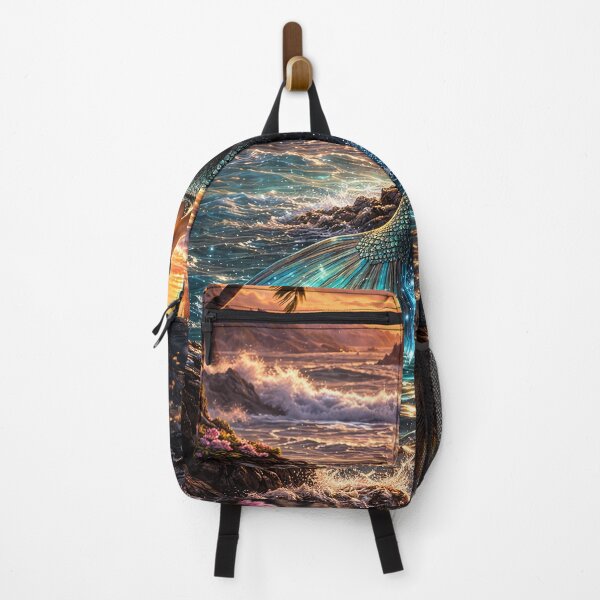 Item preview, Sunset Mermaid on a Tropical Shore designed and sold by Pixel Junkies Studio.