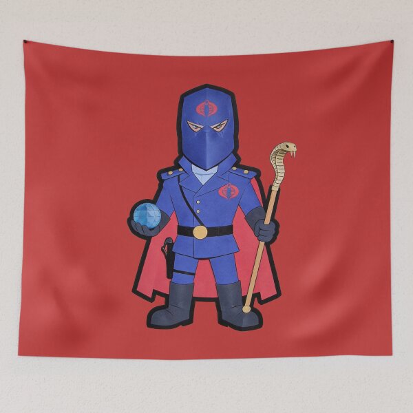 Item preview, The Supreme Leader Cutie: Cobra Commander (Hooded Edition) designed and sold by CleverCulture.