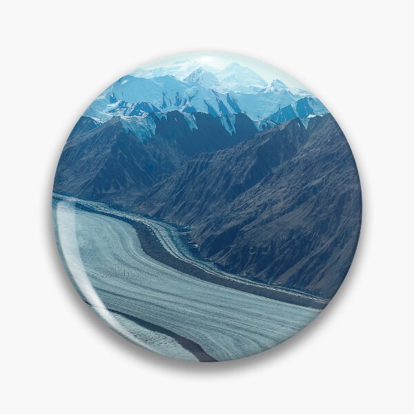 Item preview, Curving Glacier with diagonal composition designed and sold by lisavonbiela.