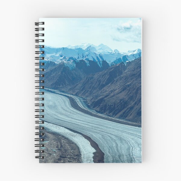 Item preview, Curving Glacier with diagonal composition designed and sold by lisavonbiela.