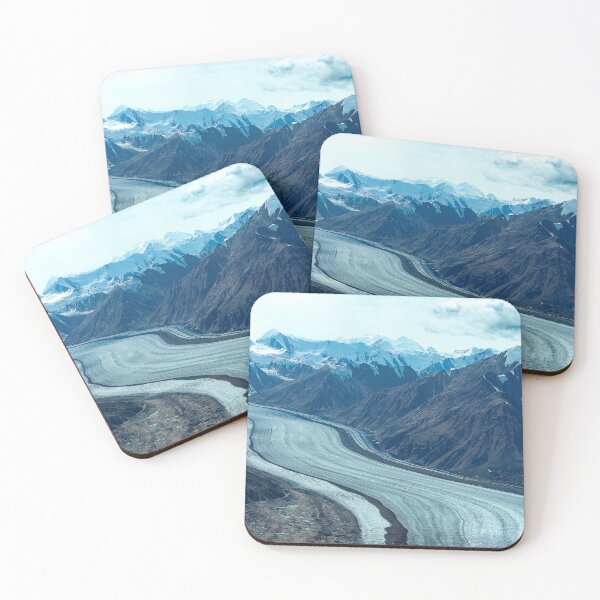 Item preview, Curving Glacier with diagonal composition designed and sold by lisavonbiela.