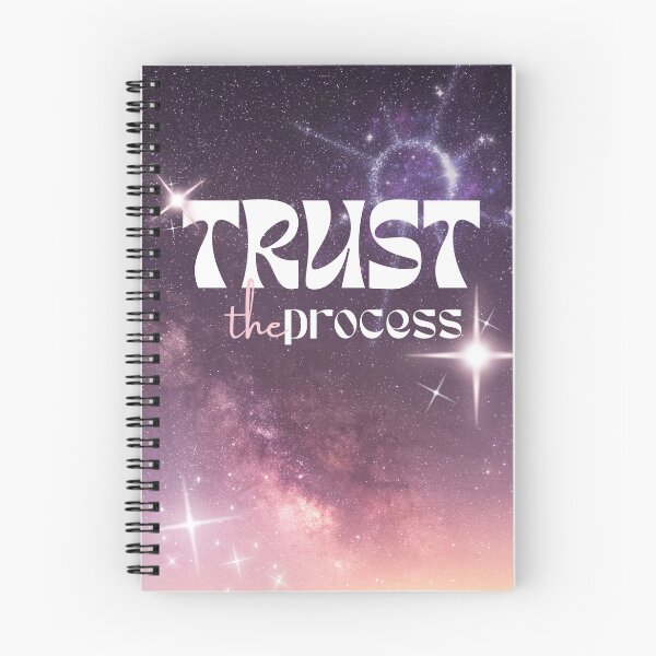 Item preview, Trust the Process Affirmation art, cosmic, galaxy designed and sold by Art by Kristie.