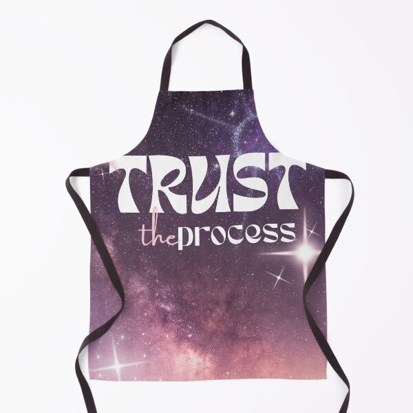 Item preview, Trust the Process Affirmation art, cosmic, galaxy designed and sold by Art by Kristie.