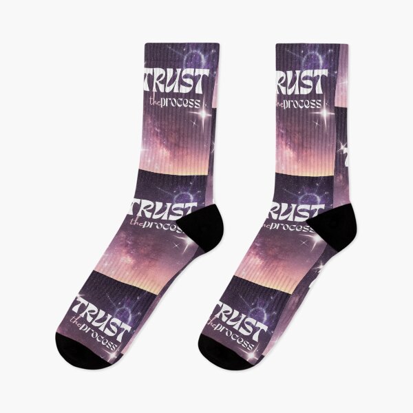 Item preview, Trust the Process Affirmation art, cosmic, galaxy designed and sold by Art by Kristie.