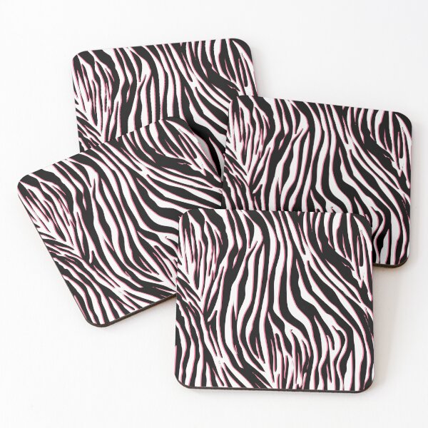 Item preview, synth zebra black pink designed and sold by quinnhopp.