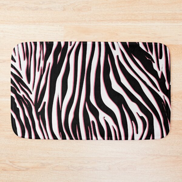 Item preview, synth zebra black pink designed and sold by quinnhopp.