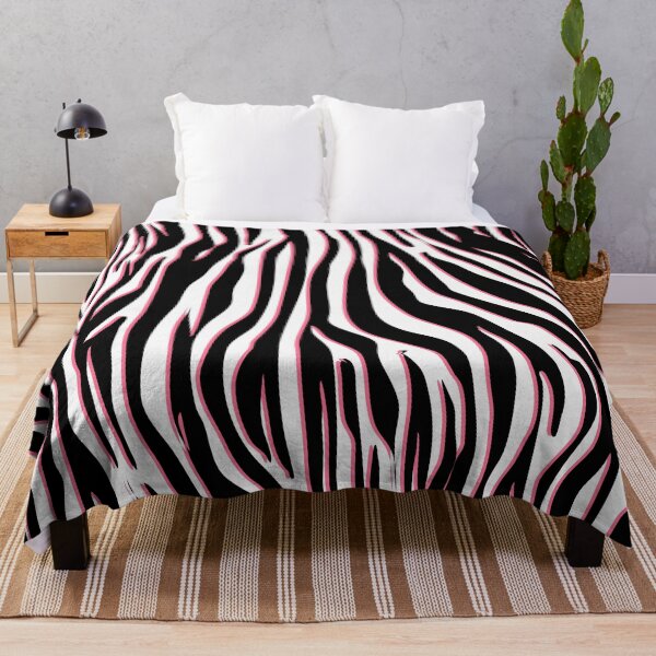 Item preview, synth zebra black pink designed and sold by quinnhopp.