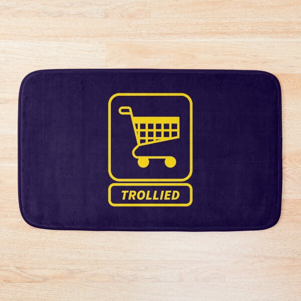 Item preview, Funny “Trollied” shopping trolley cartoon | Drunk humor pub party joke designed and sold by messy-nessie.