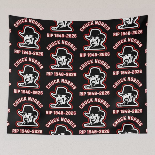 Item preview, Rest In Peace Chuck Norris designed and sold by WoodburyLake.