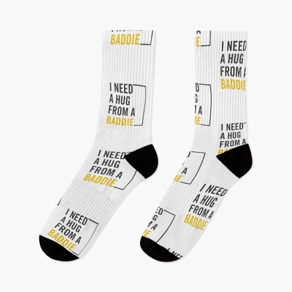 Item preview, I Need A Hug From A Baddie Funny Bold Text Design – Viral Meme Humor Streetwear Aesthetic designed and sold by artworkathome.