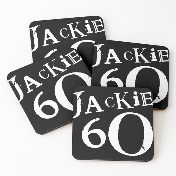 Item preview, Jackie 60 Classic White Logo On Black Gear designed and sold by lumkokololoa.