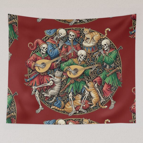 Item preview, Bone Jam & Cat Groove Club designed and sold by bolguzart.