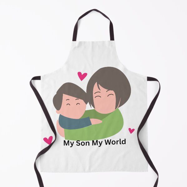 Item preview, My Son My World Cute Mom Love Design designed and sold by CozyMomDesigns.