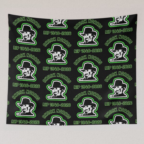 Item preview, RIP Chuck Norris designed and sold by WoodburyLake.