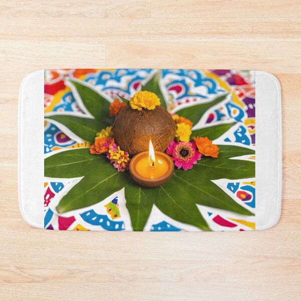 Item preview, Navratri Mandala Design Sticker designed and sold by Teewave-Ashish.