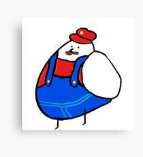 Mario the Fat Bird Canvas Print