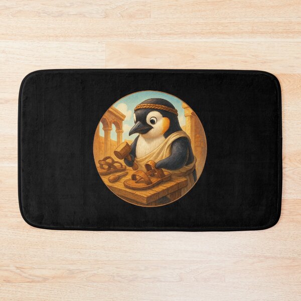 Item preview, Ancient Sandal Maker Penguin designed and sold by Fort Galaxy.