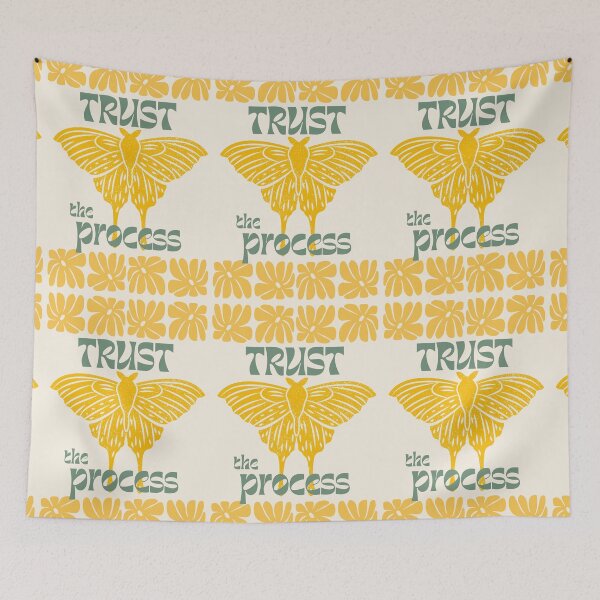 Item preview, Trust the Process Affirmation Art designed and sold by Art by Kristie.