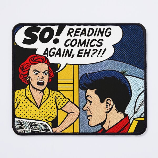 Item preview, Pop Art Comic Illustration Vintage Couple Argument Scene for Retro Humor Lovers designed and sold by RickE.