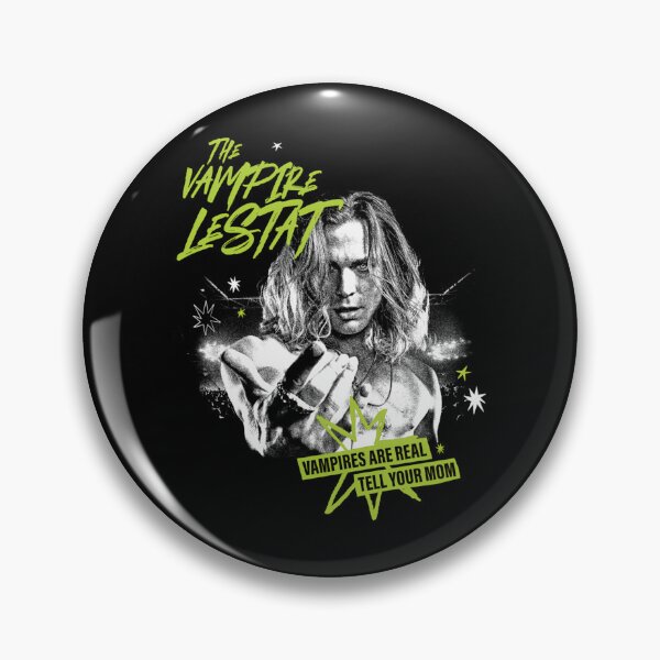 Item preview, The Vampire Lestat Tour Merch Portrait Vampires Are Real Tell Your Mom designed and sold by JacobVarghese.