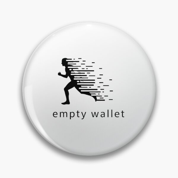 Item preview, Empty Wallet Funny Meme Graphic designed and sold by Pollock.