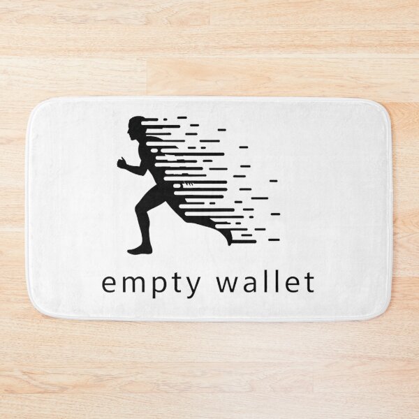 Item preview, Empty Wallet Funny Meme Graphic designed and sold by Pollock.